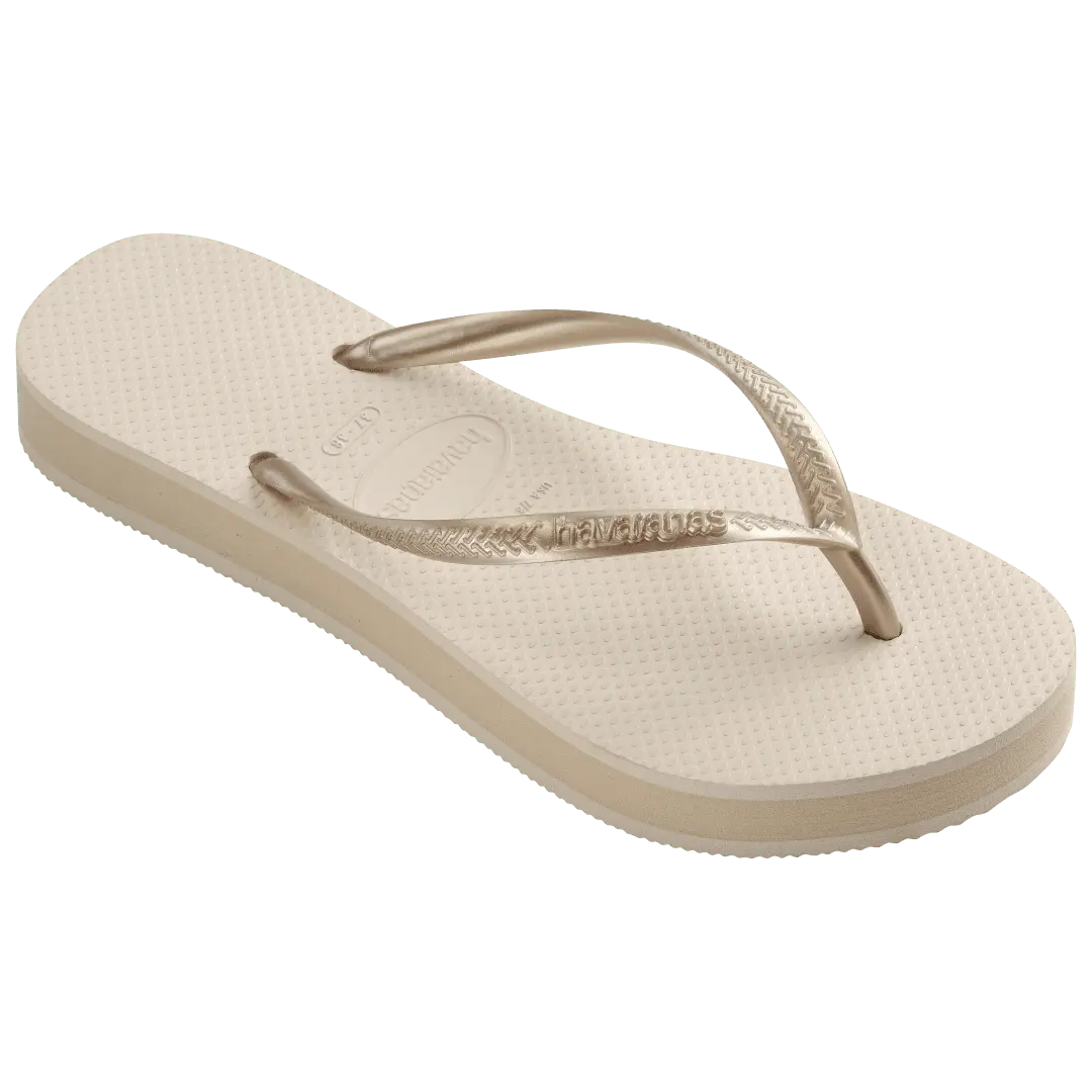 Women's Slim Flatform Flip Flops - Image 4