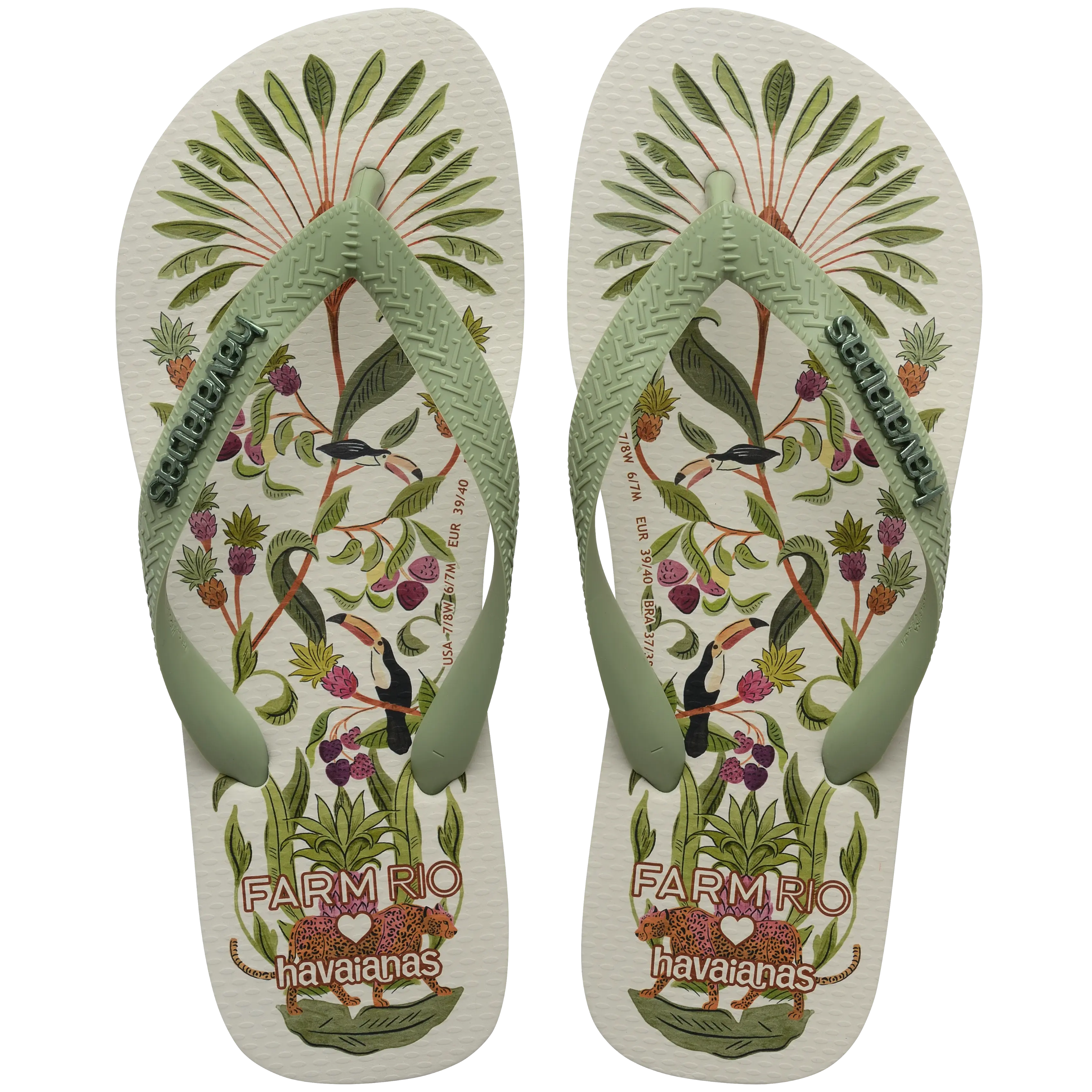 Women's FARM Rio Sweet Forest Flip Flops
